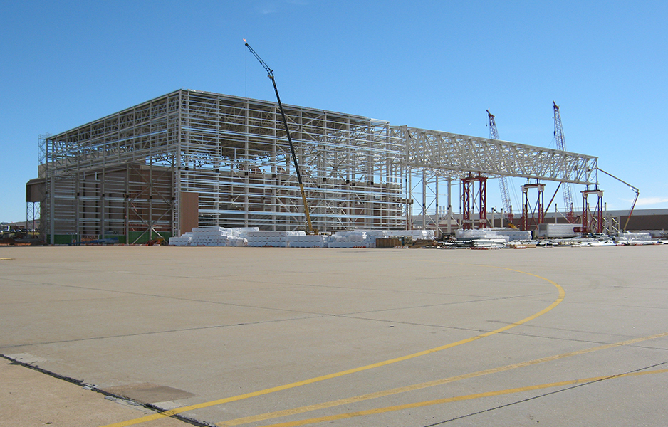 Tinker Air Force Base Building a monster hangar The Korte Company
